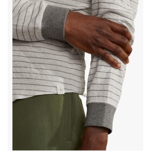 UpWest $58 mens Long Sleeve Duo Fold T-Shirt REVERSIBLE Xl NEW - Picture 4 of 4